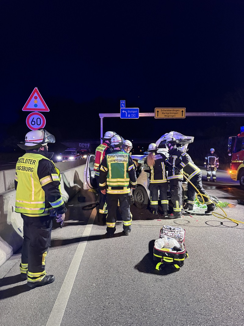 Technische Rettung druch die Feuerwehr 