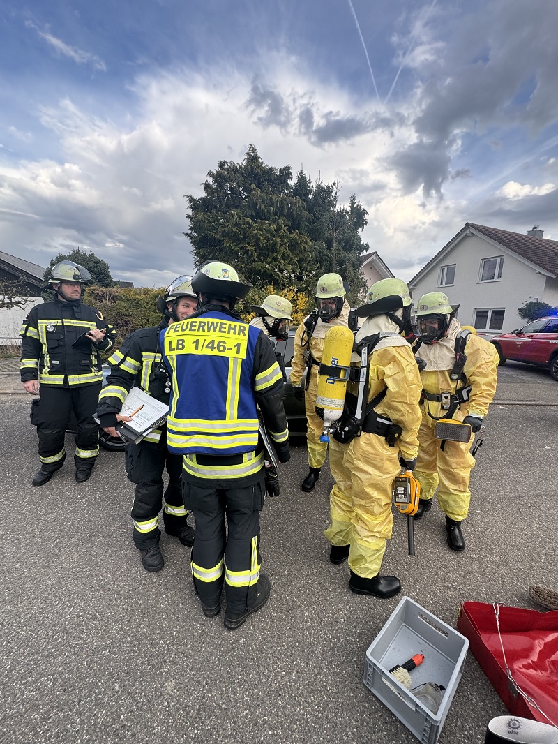 Feuerwehrleute im Einsatz