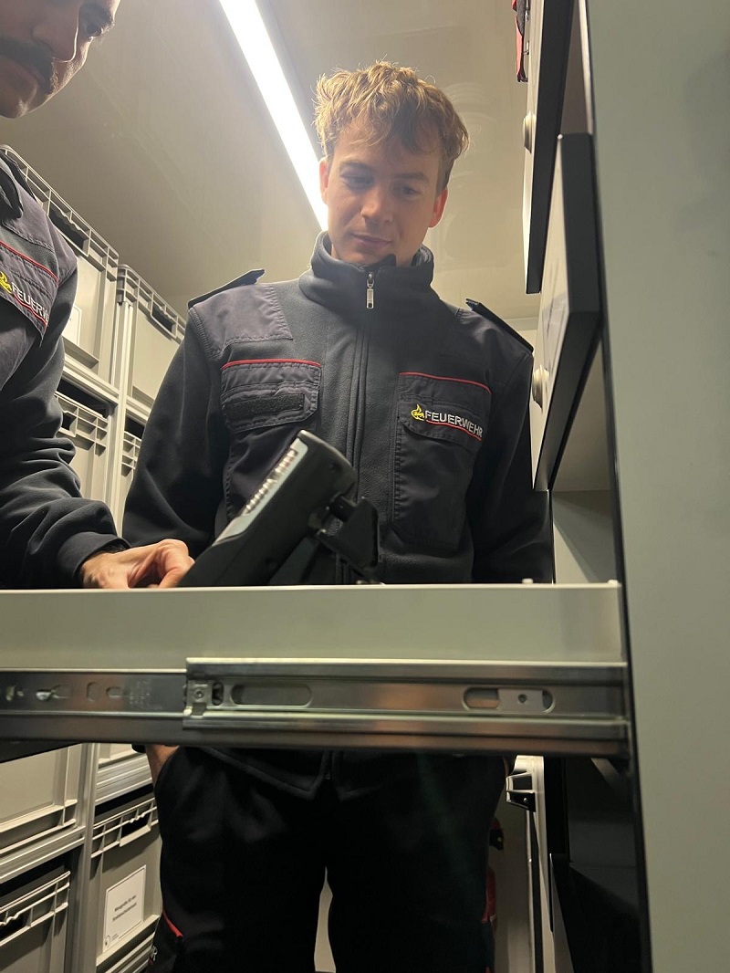 Ausbildung Gerätewagen Messtechnik