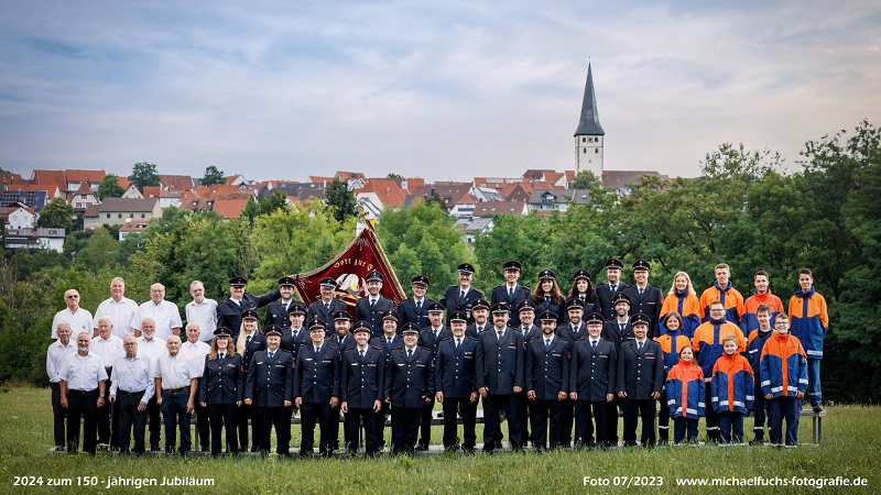 Außenansicht Gebäude der Feuerwehr Ludwigsburg, Abteilung Poppenweiler