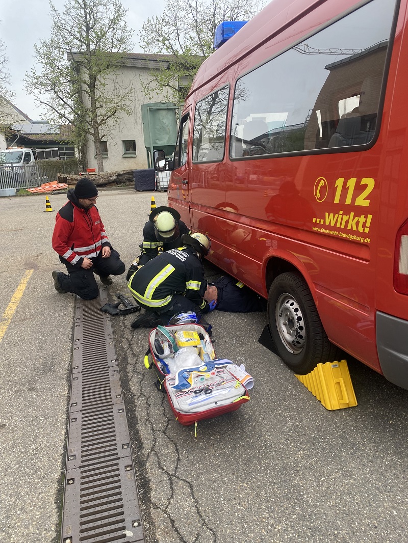 Ausbildung mit Notarzt