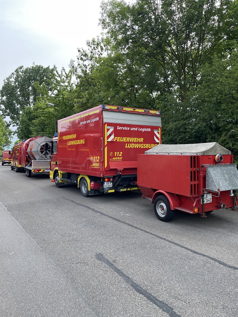 Fahrzeuge der Feuerwehr Ludwigsburg 