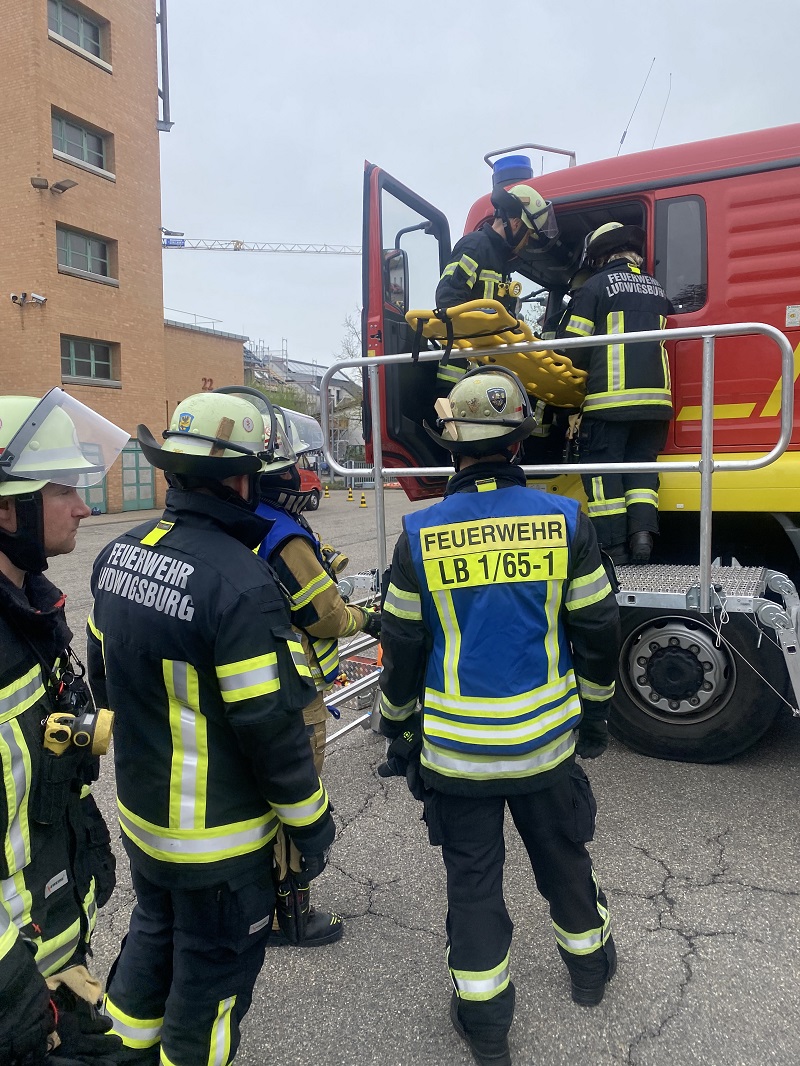 Rettung aus einem LKW