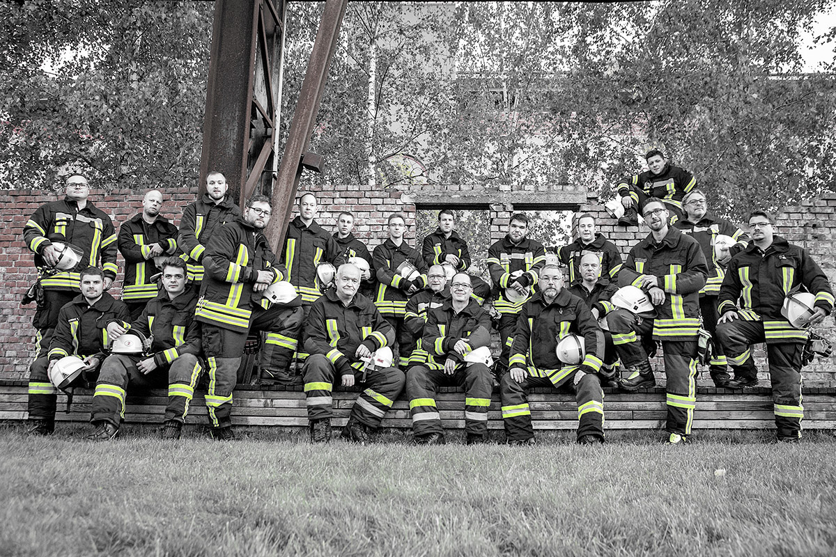 Gruppenbild Feuerwehr Ludwigsburg - Abteilung Innenstadt 2
