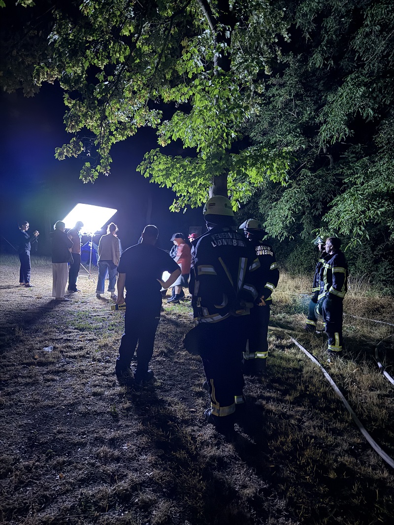 Am Filmset 